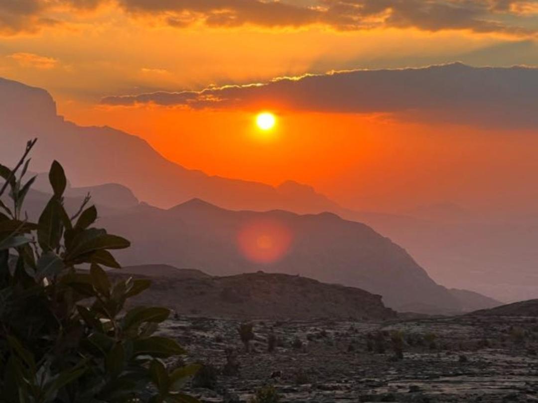 הוילה Misfāh Jabal Shams Bayt Kawakib מראה חיצוני תמונה