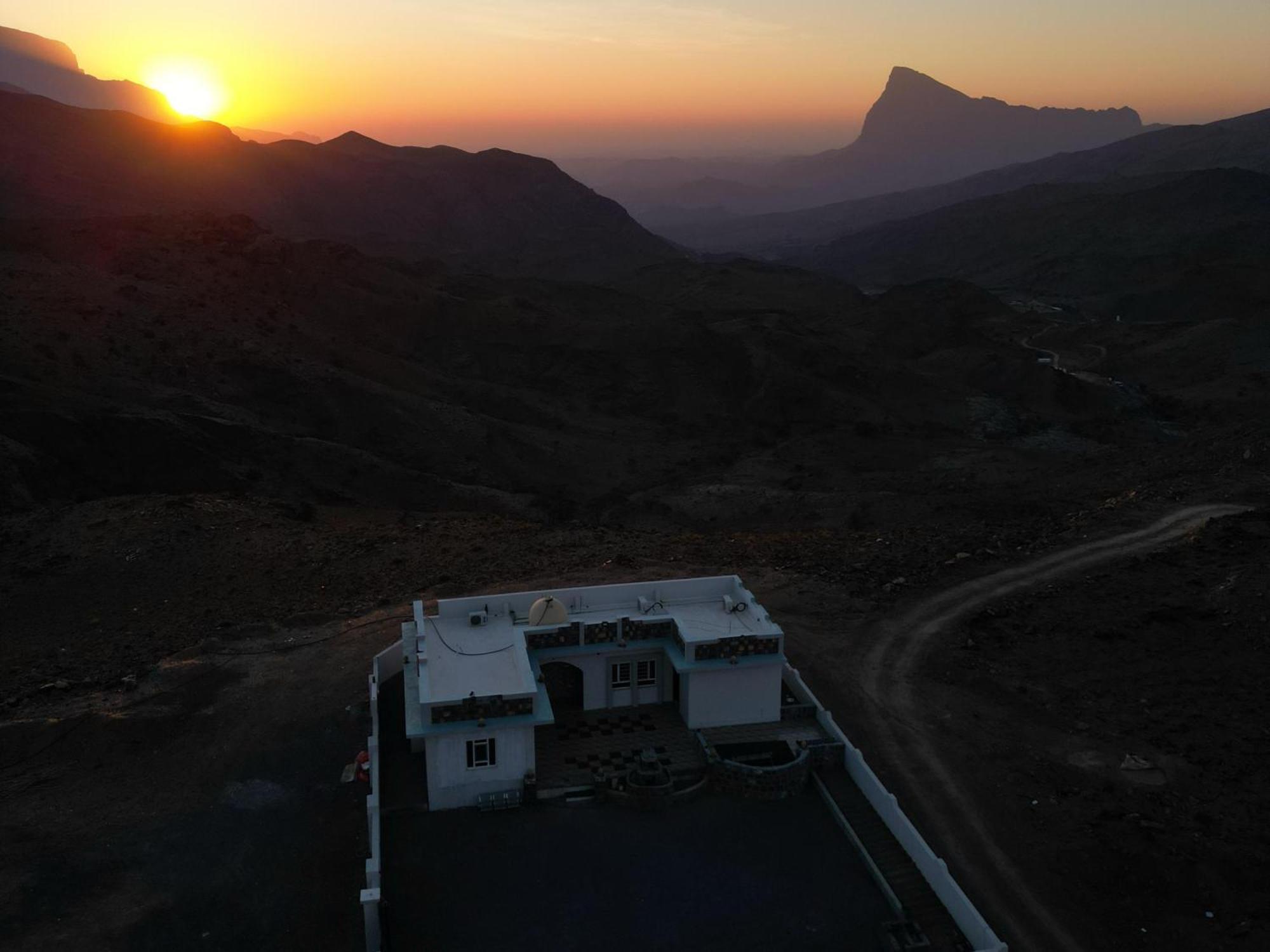 הוילה Misfāh Jabal Shams Bayt Kawakib מראה חיצוני תמונה