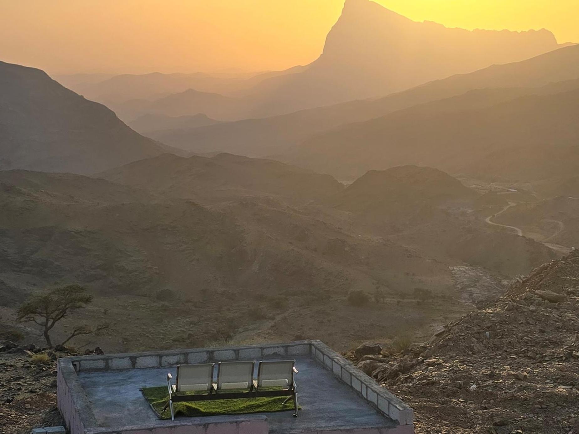 הוילה Misfāh Jabal Shams Bayt Kawakib מראה חיצוני תמונה